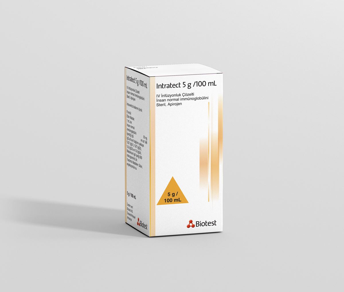 INTRATECT 5 g/100 mL Solution for IV Infusion
